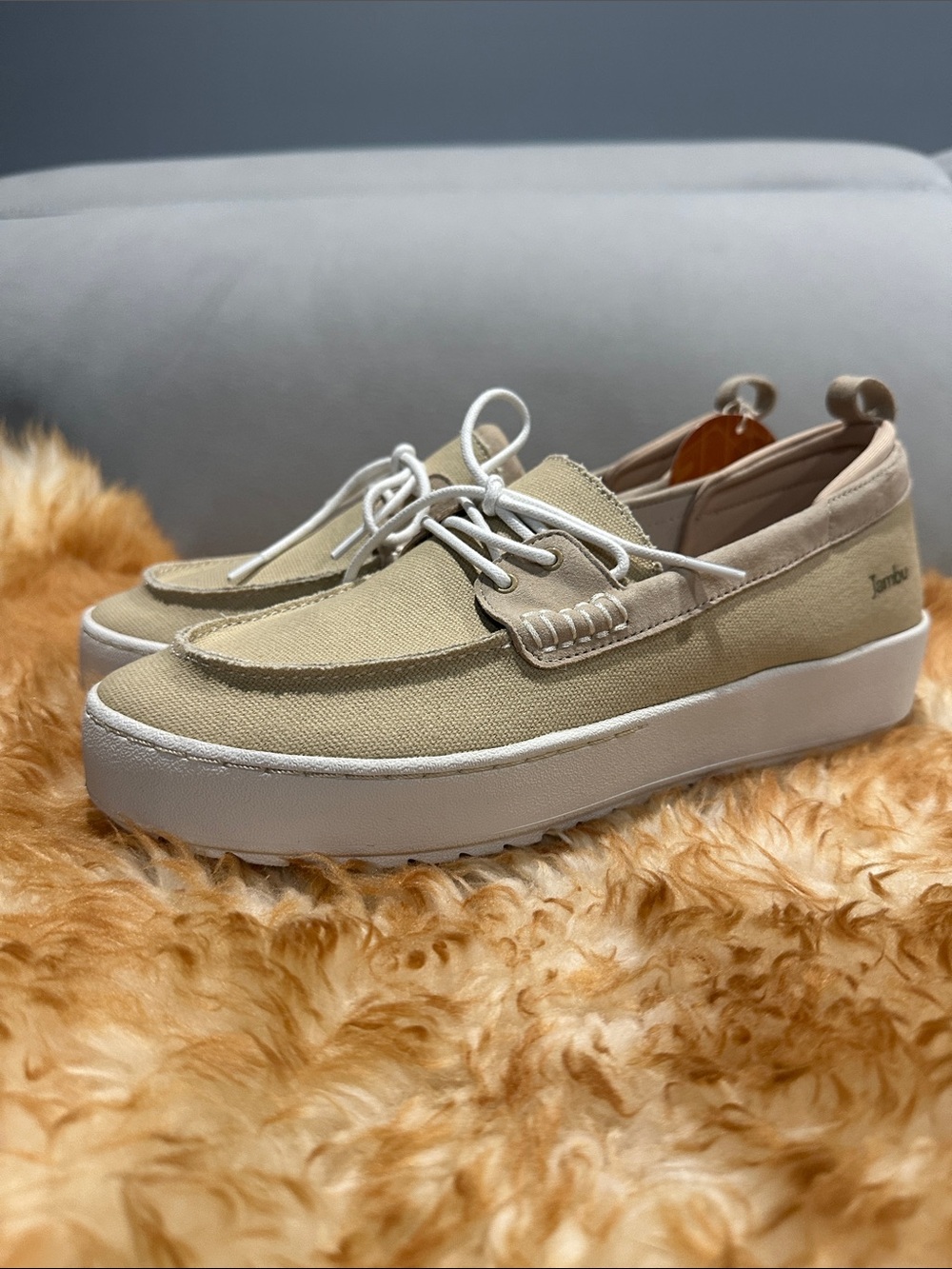Jambu Collette Slip On Sneaker in Sand - new in box